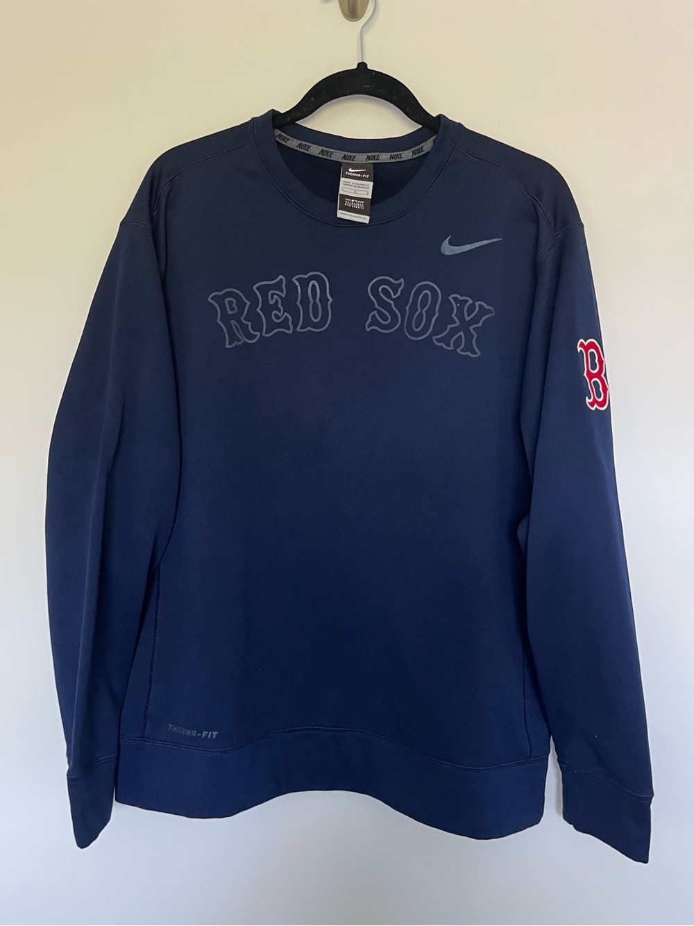 Nike Men's Dark Navy Crewneck Sweatshirt